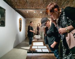 Curator guided tour along the exhibition 