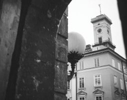 У ратушi мiста Львова