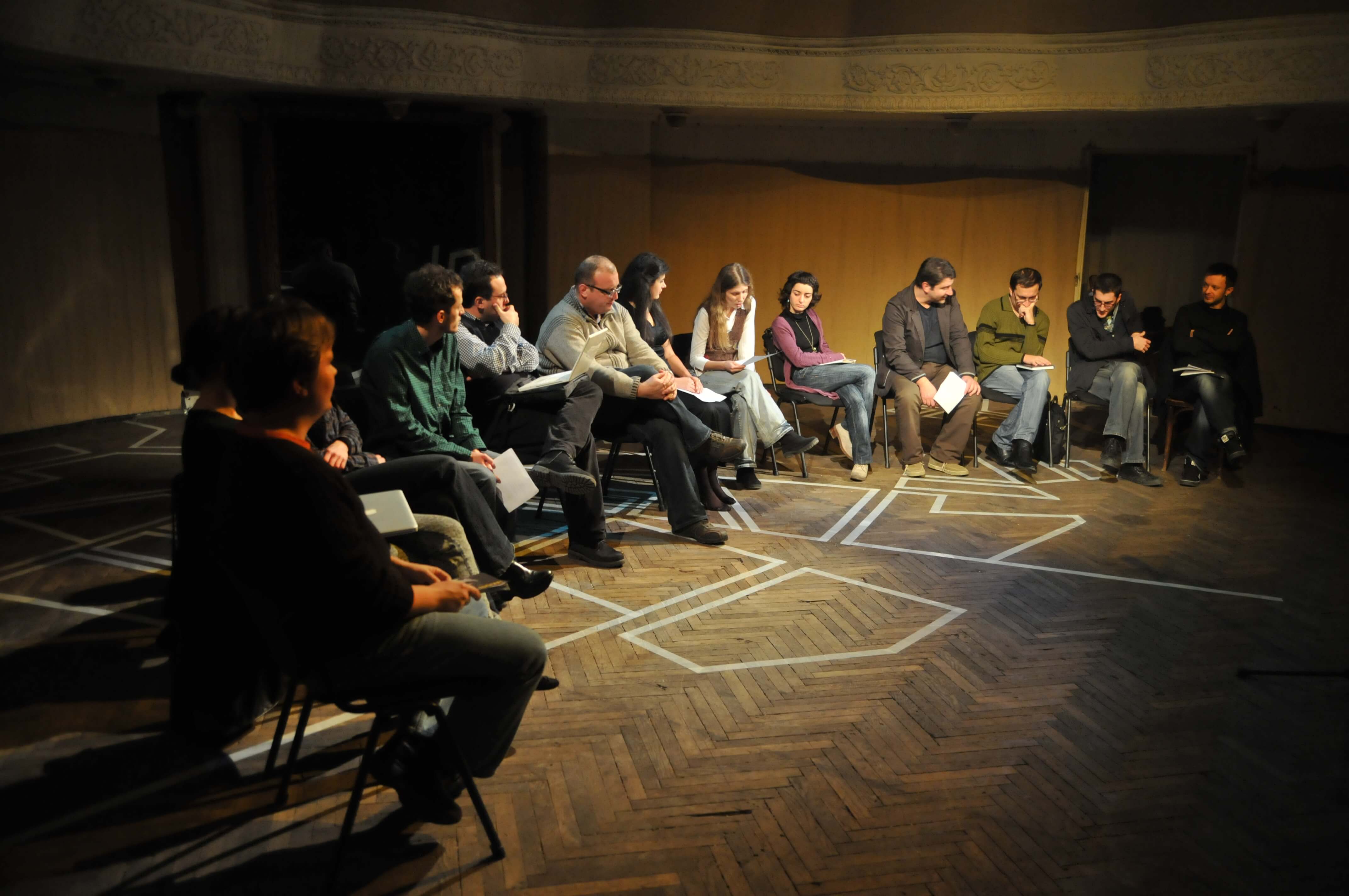 Творча зустріч з драматургом Єнсом Гільє