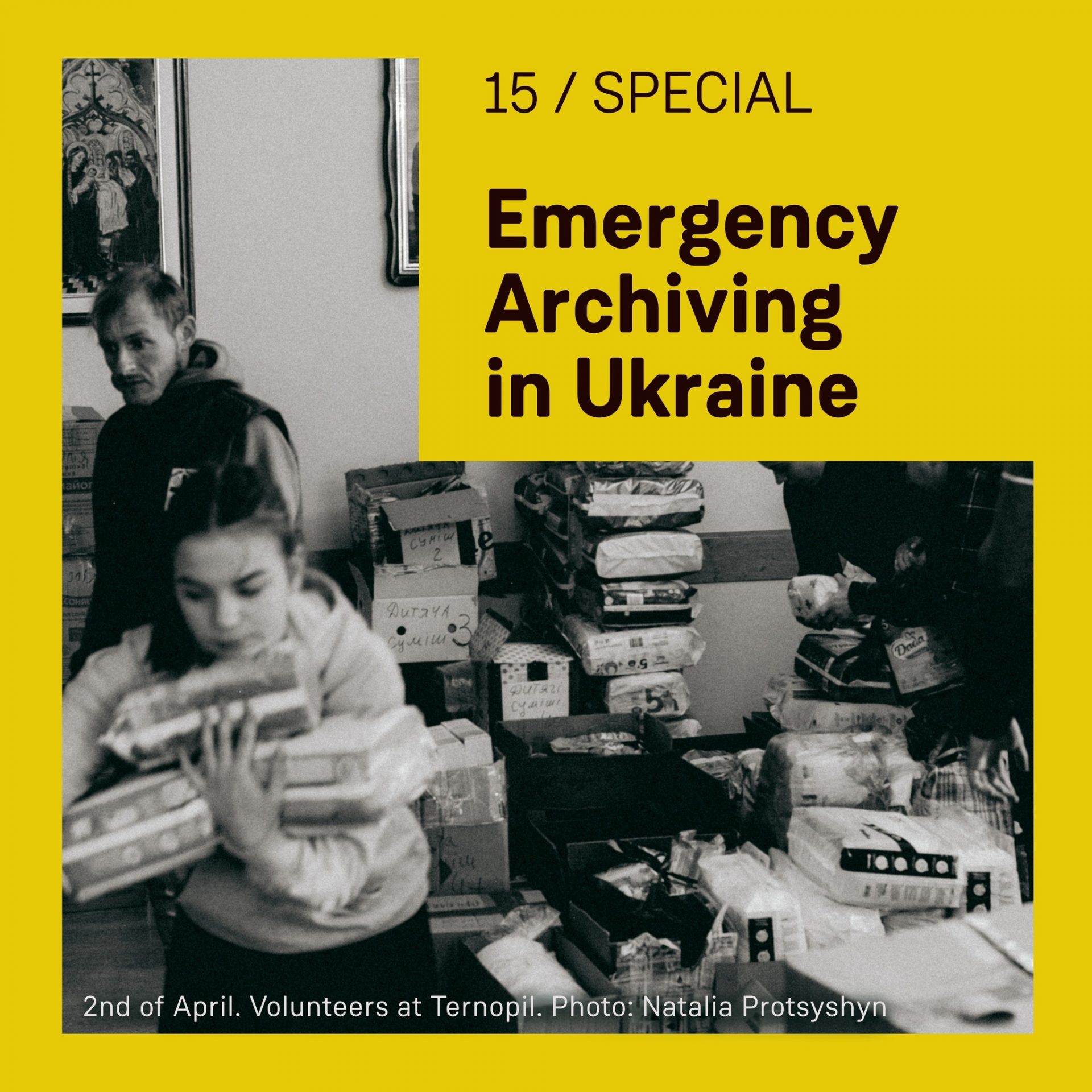 Emergency Archiving in Ukraine