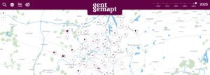 Ghent Mapped. Зв'язок часу, місця та людей.