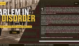 History Unbound: Harlem in Disorder as an Example of Using the Digital Medium