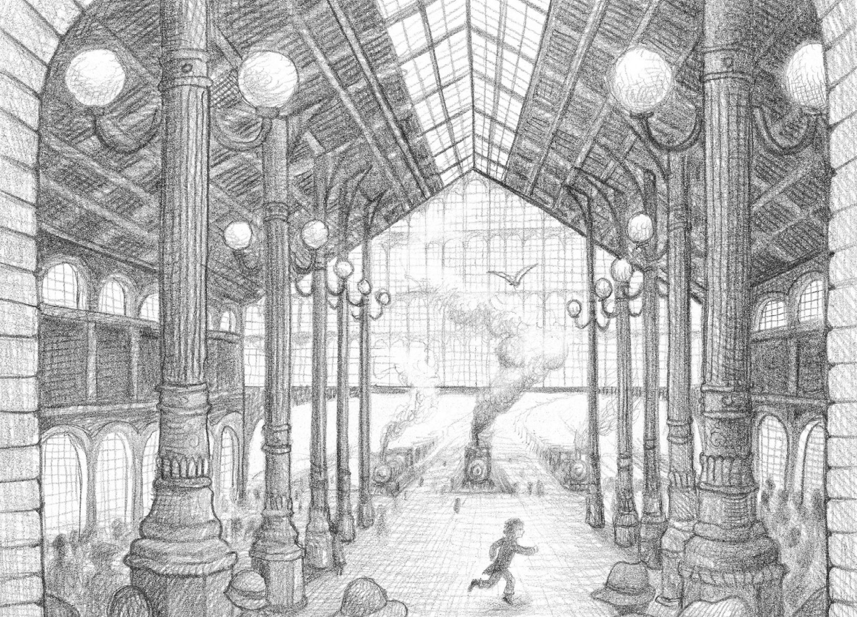 "The Invention of Hugo Cabret": Drawing a City, Flipping Through Scenes. A Conversation with Brian Selznick